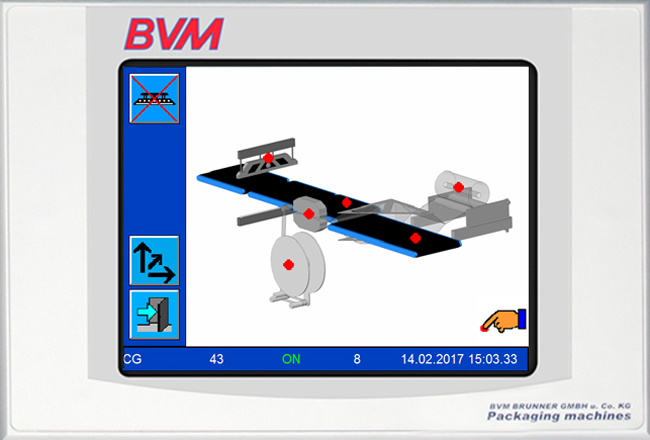 Touch Control Panel | Technifol für BVM Brunner