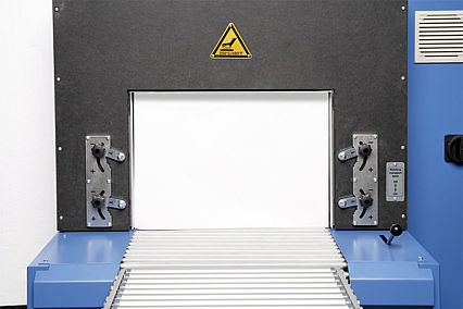 Schrumpftunnel SC Detailfoto | Technifol für BVM Brunner
