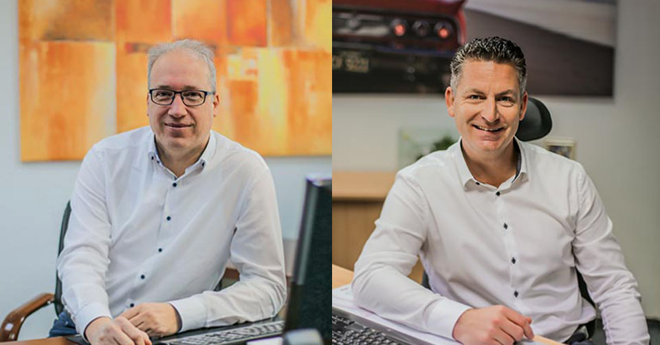 Das neue Führungsduo Oliver Sentek und Manuel Zielke | Technifol