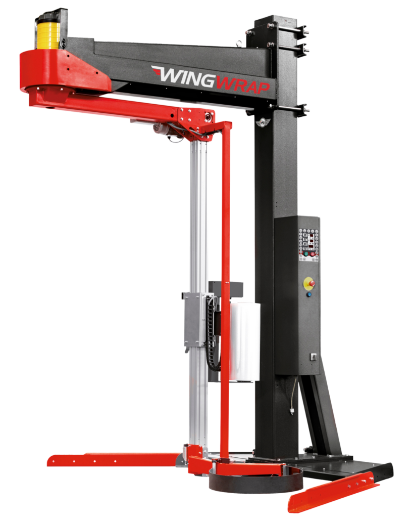 halbautomatische stretchmaschine wingwrap